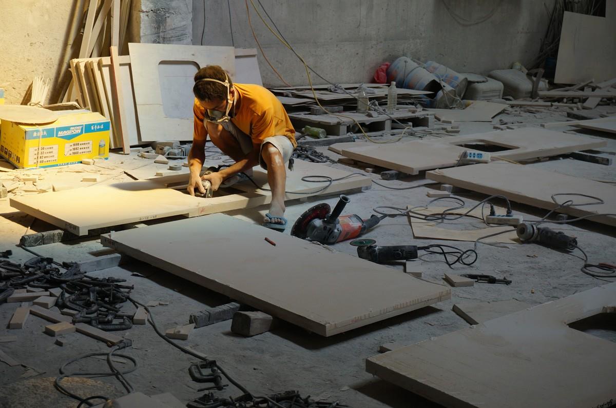 béžová kremenná kuchyňa