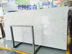 Bianco Carrara biele kremenné dosky pre dosky