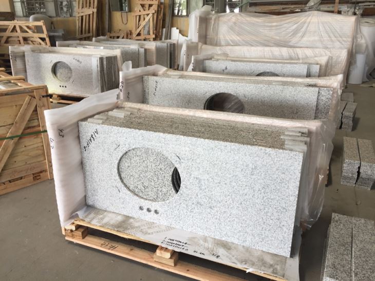 G655 granite vanitytops